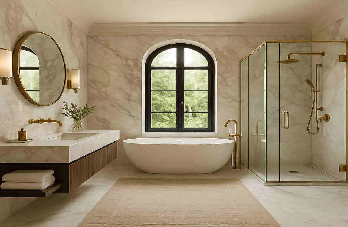How to Design a Luxury Bathroom in Your Dream Home: 10 Ultimate Ideas for Timeless Elegance