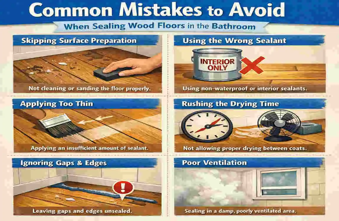 How to Seal Wood Floors in Bathroom