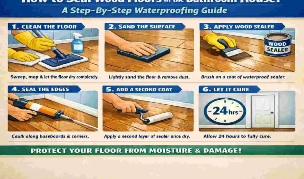 How to Seal Wood Floors in Bathroom