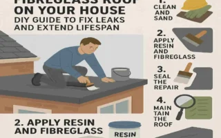 How to Repair a Fibreglass Roof on Your House: DIY Guide to Fix Leaks and Extend Lifespan