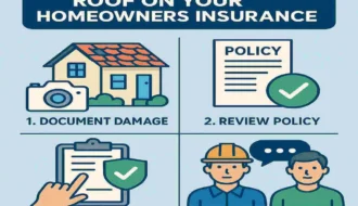 How to Claim a New Roof on Your Homeowners Insurance: Easy Step-by-Step Guide for Your House