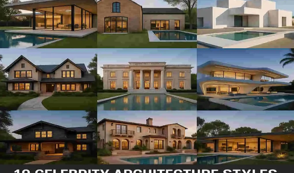 Celebrity Architecture Styles Redefining Luxury Homes