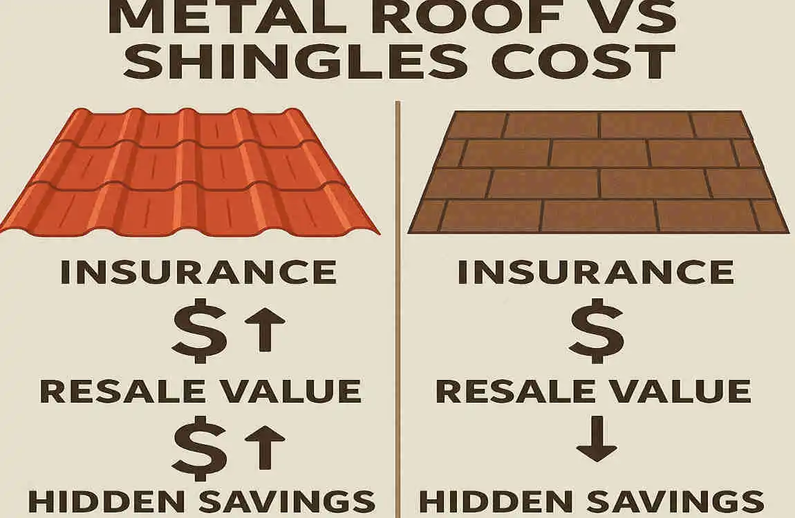 Metal Roof vs Shingles Cost for Houses: Which Saves More on Your Home?