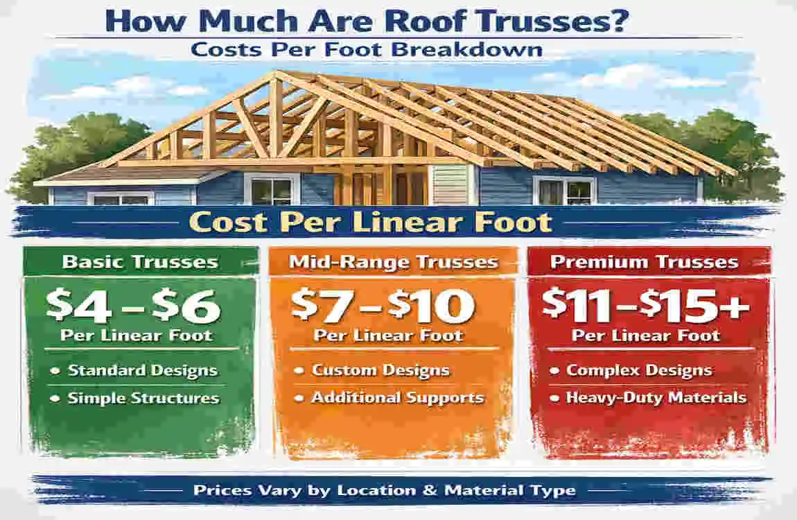 how much are roof trusses