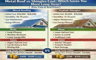 Metal Roof vs Shingles