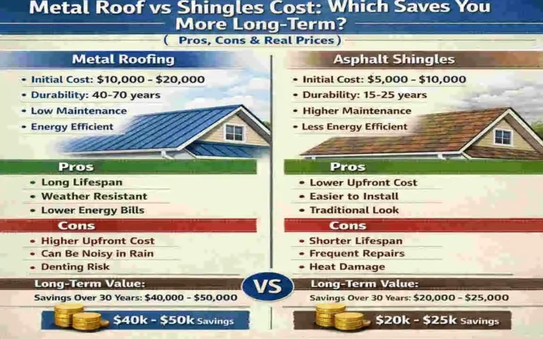 Metal Roof vs Shingles