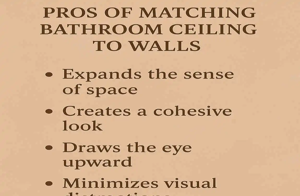 Should Bathroom Ceiling Be Same Color as Walls? Home Design Trends & House Ideas