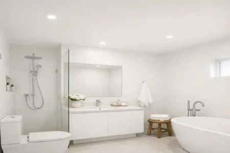 Should Bathroom Ceiling Be Same Color as Walls?