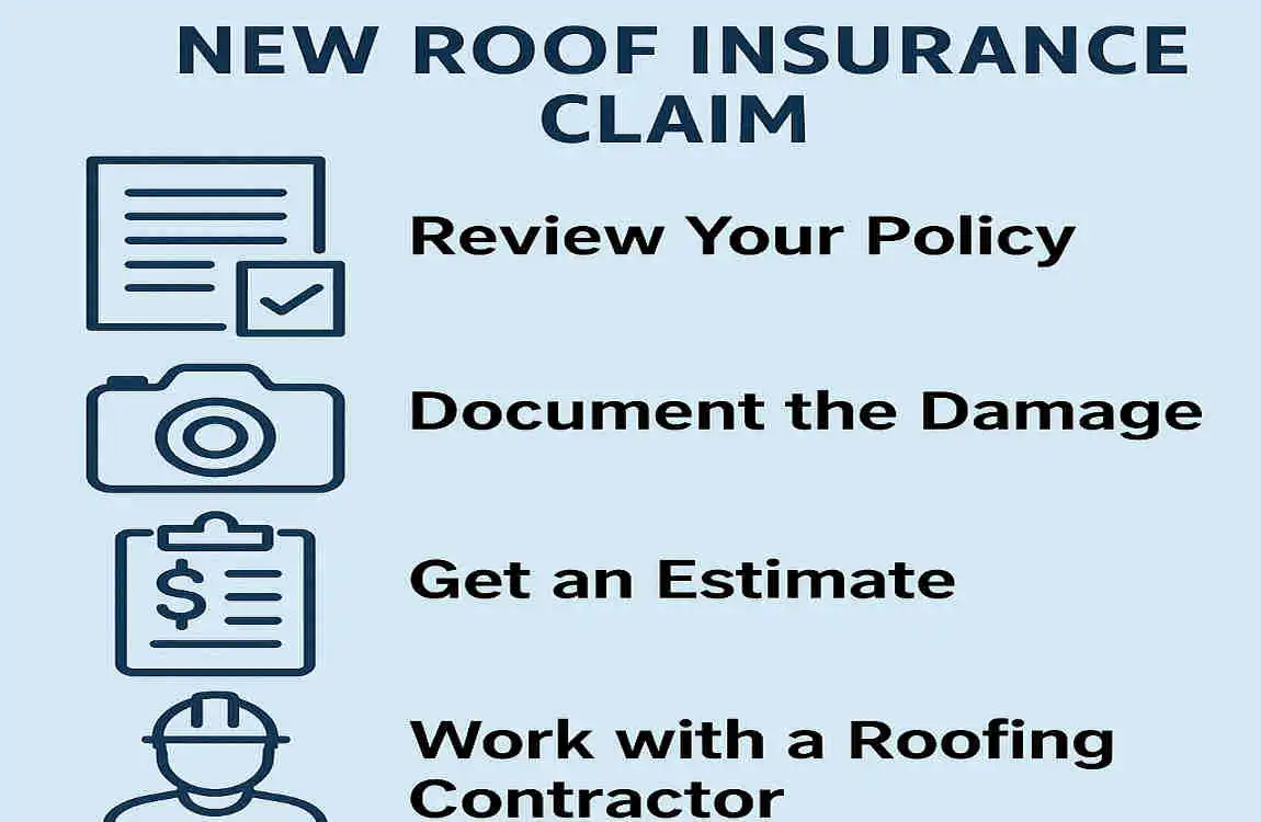 How to Claim a New Roof on Your Homeowners Insurance: Easy Step-by-Step Guide for Your House