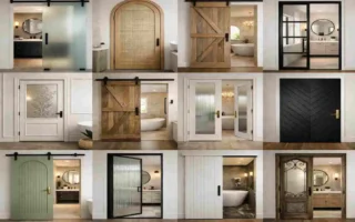 Stylish Bathroom Door Ideas: