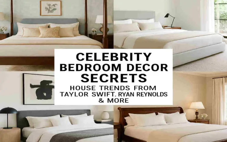 Celebrity Bedroom Decor Secrets: House Trends from Taylor Swift, Ryan Reynolds & More