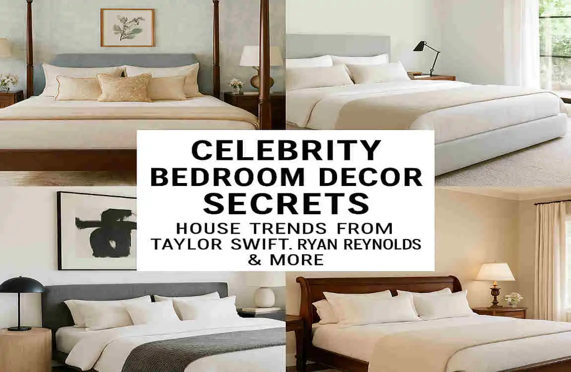 Celebrity Bedroom Decor Secrets: House Trends from Taylor Swift, Ryan ...