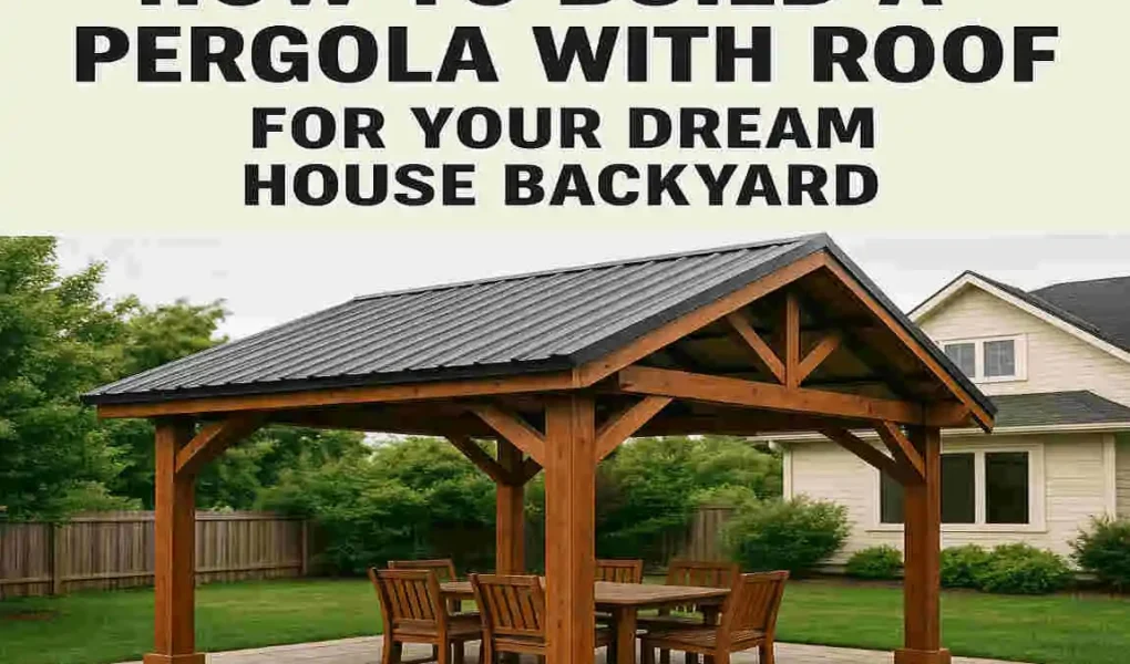 Ultimate DIY Guide: How to Build a Pergola with Roof for Your Dream House Backyard