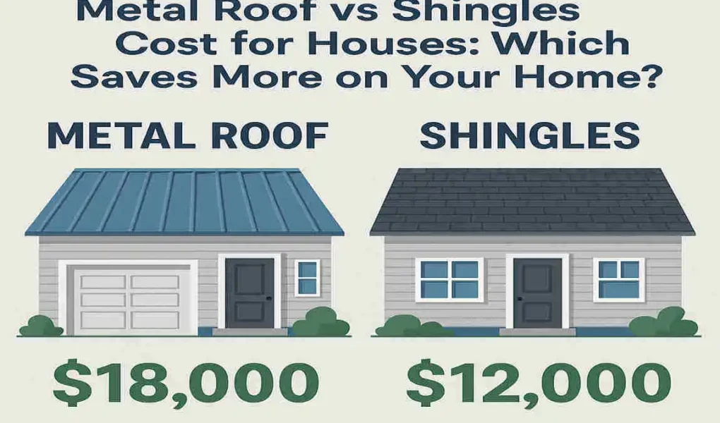 Metal Roof vs Shingles Cost for Houses: Which Saves More on Your Home?
