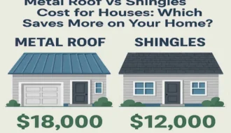 Metal Roof vs Shingles Cost for Houses: Which Saves More on Your Home?