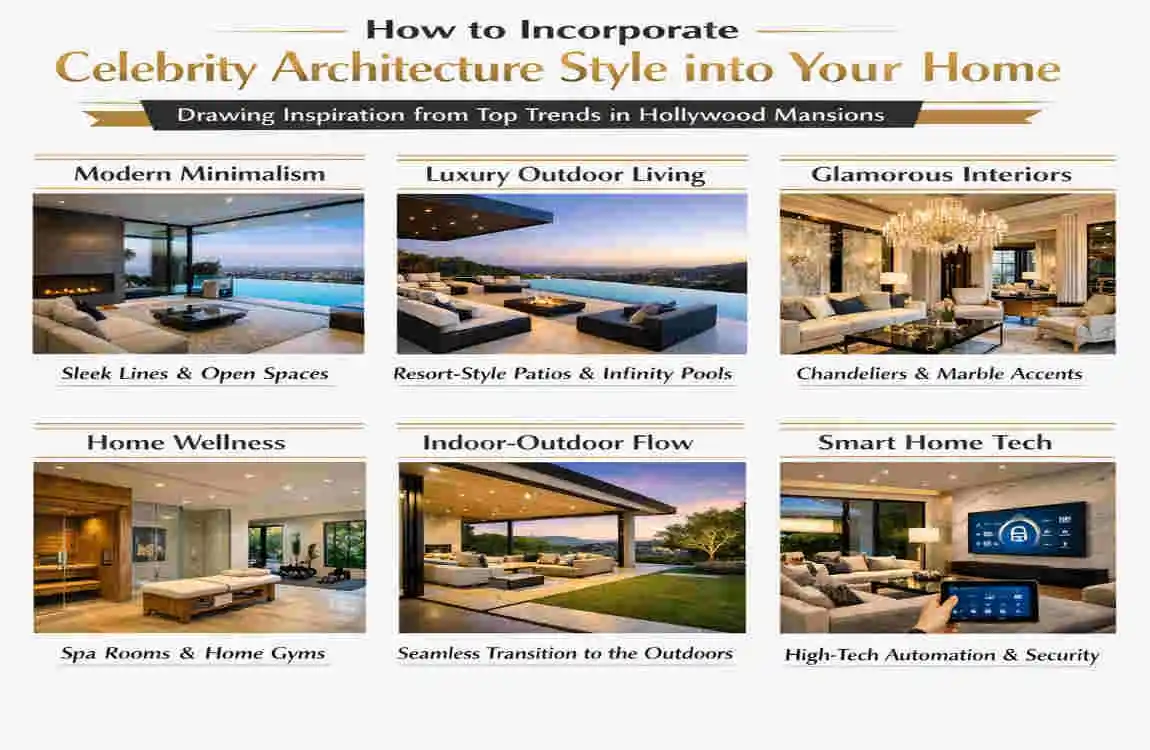 celebrity architecture style