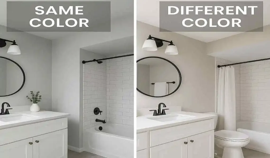 Should Bathroom Ceiling Be Same Color as Walls? Home Design Trends & House Ideas