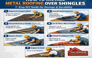 How to Install Metal Roofing Over Shingles: 7-Step DIY Guide for Savings & Durability