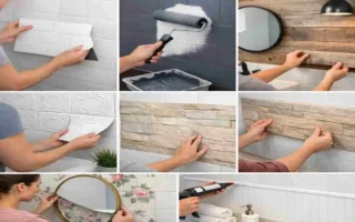 How to Cover Bathroom Wall Tiles Without Removing Them