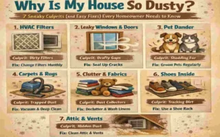why is my house so dusty