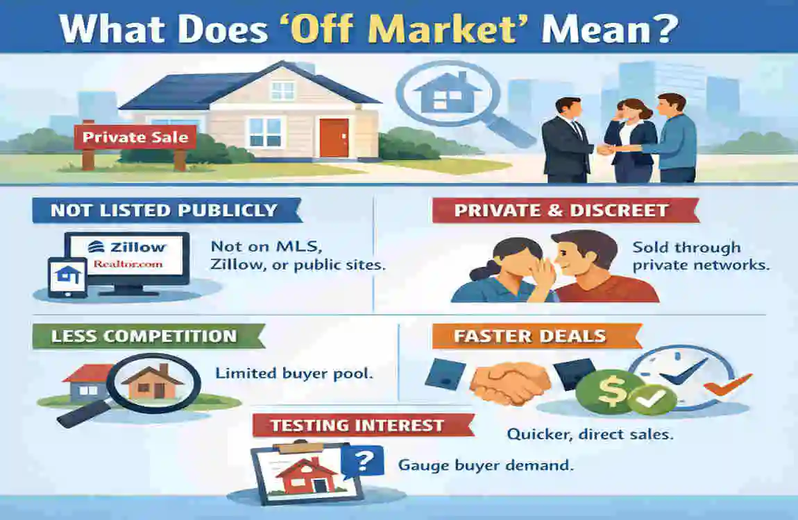 If a House Is Off Market, What Does It Mean