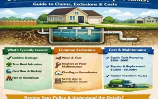 Does House Insurance Cover Septic Tanks? Guide to Claims, Exclusions & Costs