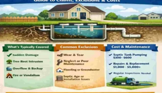 Does House Insurance Cover Septic Tanks? Guide to Claims, Exclusions & Costs
