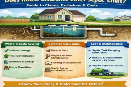 Does House Insurance Cover Septic Tanks? Guide to Claims, Exclusions & Costs
