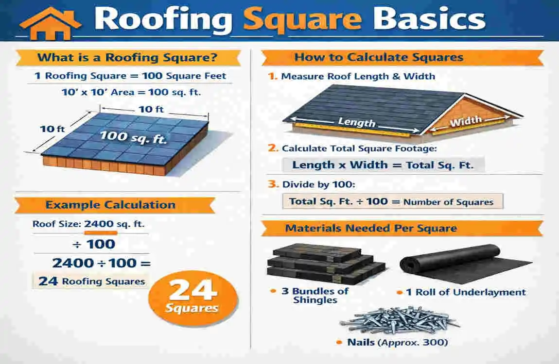 what is a square in roofing terms