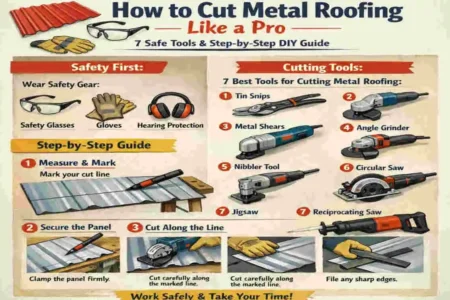 How to Cut Metal Roofing Like a Pro: 7 Safe Tools & Step-by-Step DIY Guide