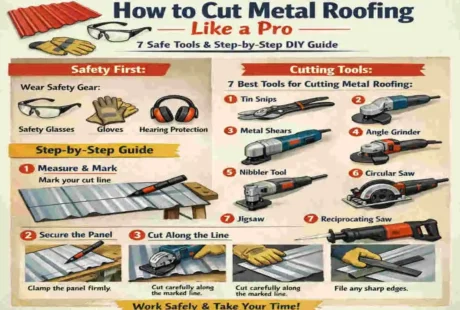 How to Cut Metal Roofing Like a Pro: 7 Safe Tools & Step-by-Step DIY Guide