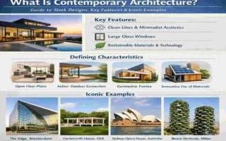 What Is Contemporary Architecture? Guide to Sleek Designs, Key Features & Iconic Examples