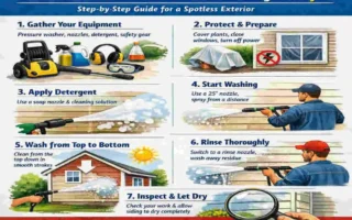 How to Pressure Wash House Siding