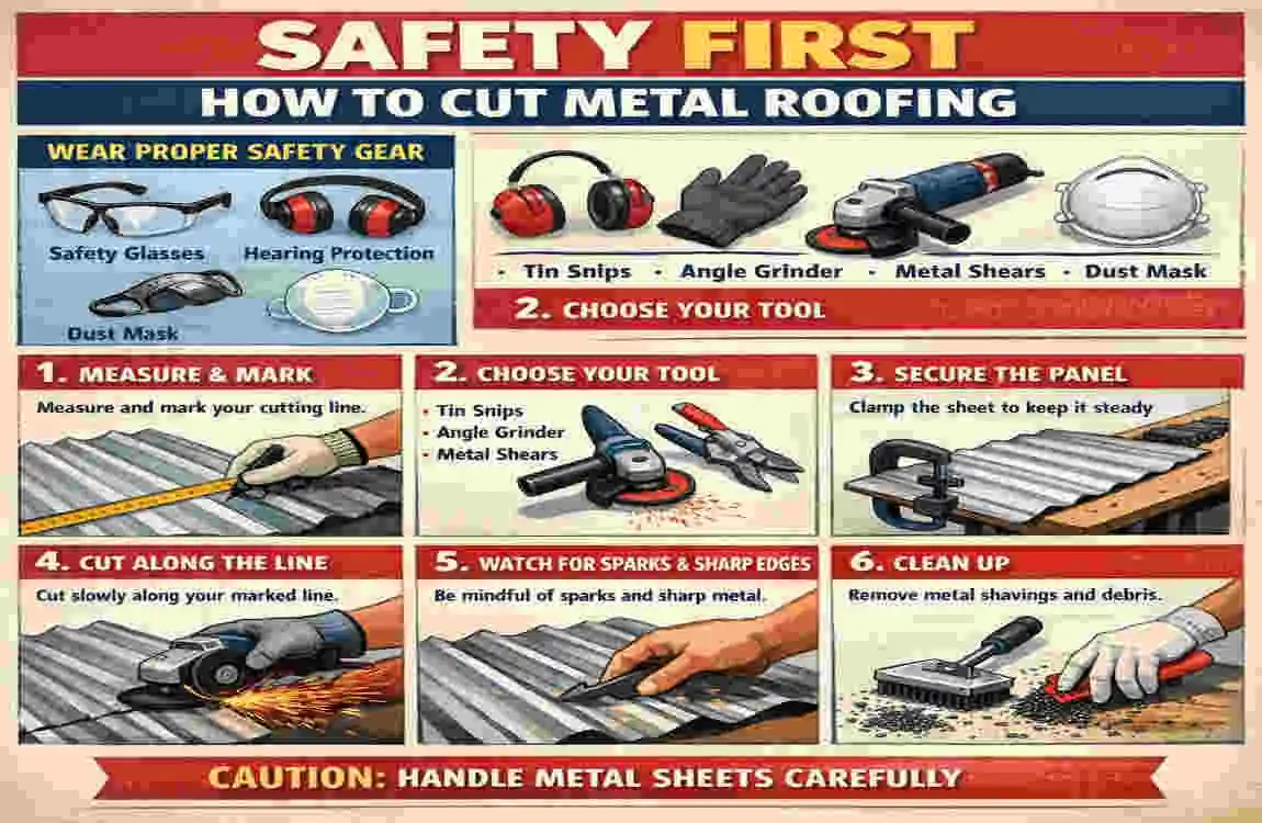 How to Cut Metal Roofing