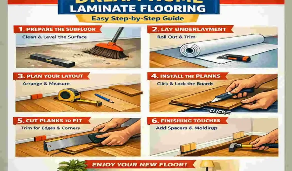 How to Install Dream Home Laminate Flooring