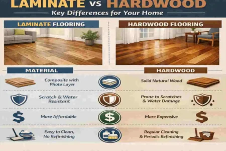 Laminate vs Hardwood Flooring: Key Differences for Your Home