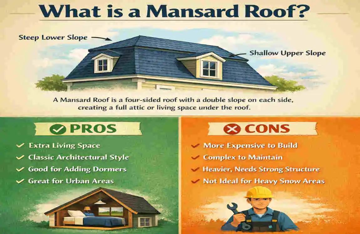 What Is a Mansard Roof?