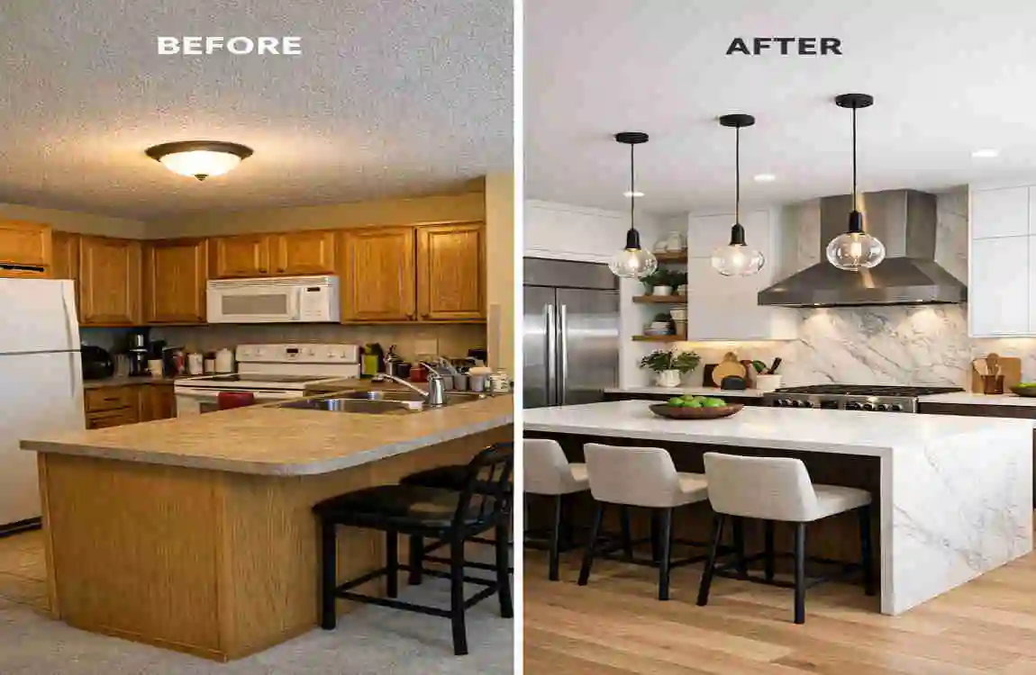 Modern Gourmet Kitchen