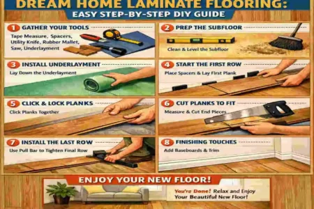 How to Install Dream Home Laminate Flooring: Easy Step-by-Step DIY Guide