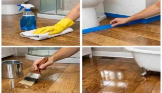 How to Seal Wood Floors in Bathroom