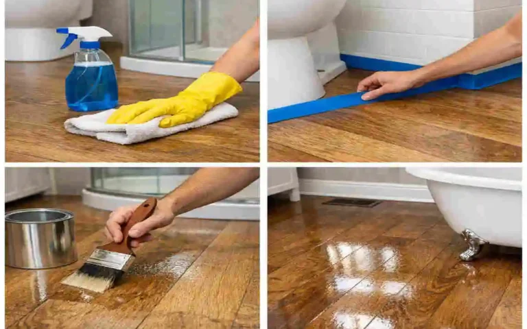 How to Seal Wood Floors in Bathroom