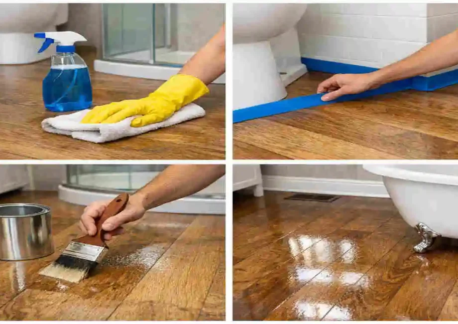 How to Seal Wood Floors in Bathroom