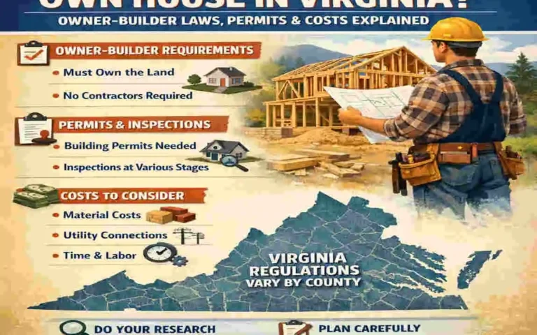 Can You Build Your Own House in Virginia