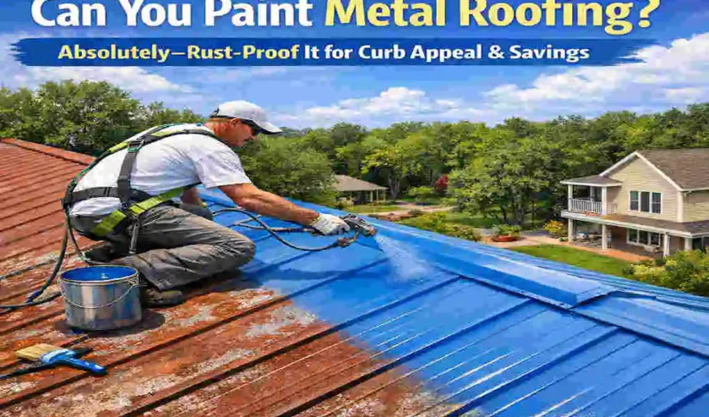 Can You Paint Metal Roofing? Absolutely—Rust-Proof It for Curb Appeal & Savings