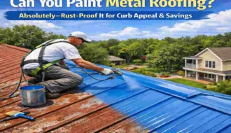 Can You Paint Metal Roofing? Absolutely—Rust-Proof It for Curb Appeal & Savings