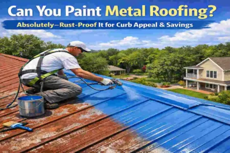 Can You Paint Metal Roofing? Absolutely—Rust-Proof It for Curb Appeal & Savings