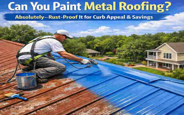 Can You Paint Metal Roofing? Absolutely—Rust-Proof It for Curb Appeal & Savings