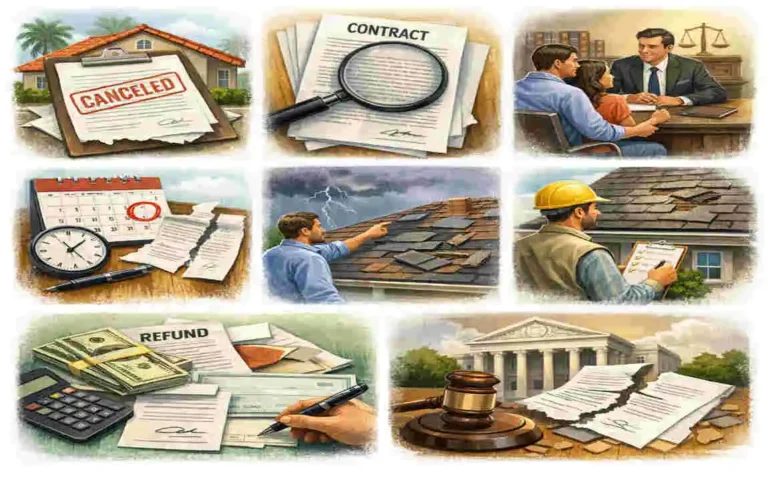 How to Get Out of a Roofing Contract in Florida: 7 Legal Loopholes & Steps