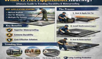 What Is Hot Application Roofing? Ultimate Guide to Trending Durability & Waterproofing