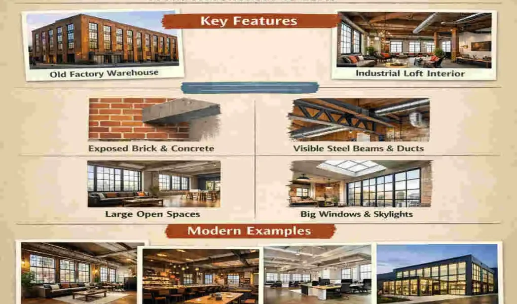 What Is Industrial Architecture? From Warehouses to Lofts: Key Features + Modern Examples